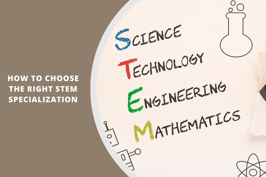 Choosing the right STEM specialization by aligning interests with future trends