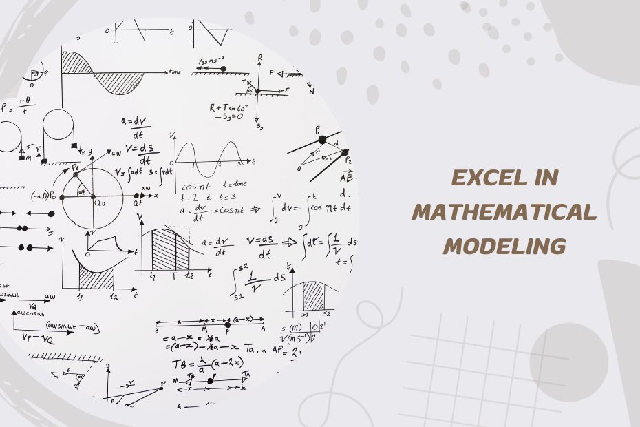 Person analyzing mathematical equations and graphs on a computer screen, representing mathematical modeling in action.